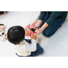 画像をギャラリービューアに読み込む, 手まり雛 ころろ<br>【栗】雛人形セット<br> 岐阜県産/柿渋塗装【送料無料】