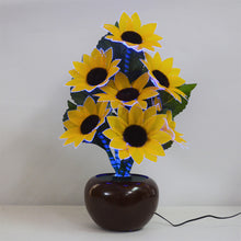 画像をギャラリービューアに読み込む, ひまわり<br> イルミネーション造花<br> 仏花／盆提灯／インテリア　
