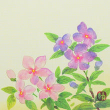 画像をギャラリービューアに読み込む, ポストカード【秋】<br>３枚セット<br>オリジナル／季節の花
