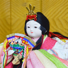 画像をギャラリービューアに読み込む, 手まり雛 ころろ<br>【栗】雛人形セット<br> 岐阜県産／柿渋塗装【送料無料】
