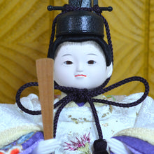 画像をギャラリービューアに読み込む, 手まり雛 ころろ<br>【栗】雛人形セット<br> 岐阜県産／柿渋塗装【送料無料】
