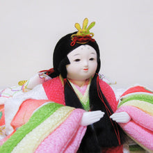 画像をギャラリービューアに読み込む, 手まり雛 ころろ<br>【栗】雛人形セット<br> 岐阜県産／柿渋塗装【送料無料】
