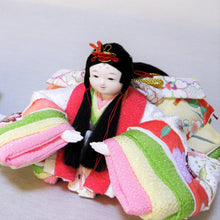 画像をギャラリービューアに読み込む, 手まり雛 ころろ<br>【栗】雛人形セット<br> 岐阜県産／柿渋塗装【送料無料】
