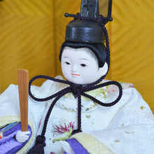 画像をギャラリービューアに読み込む, 手まり雛 ころろ<br>【栗】雛人形セット<br> 岐阜県産／柿渋塗装【送料無料】

